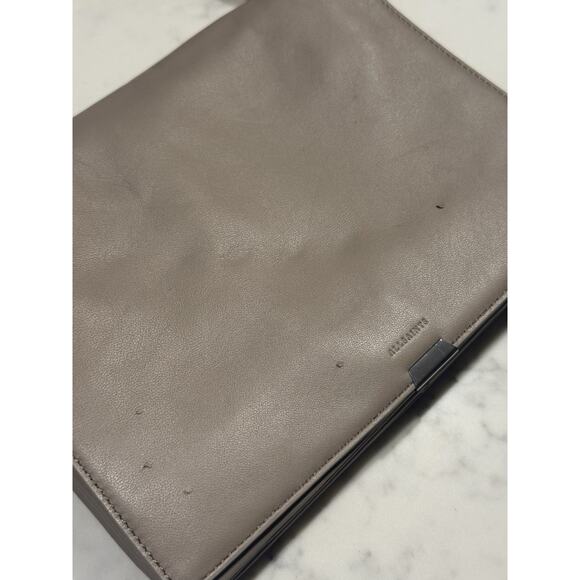 All Saints Harri Crossbody Bag Tan Black Rope Handle Purse Handbag Allsaints - Picture 13 of 13